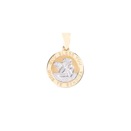 Medalla de Angel 14K